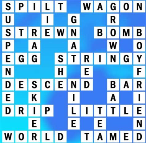 particular ability world's biggest crossword|Grid F.